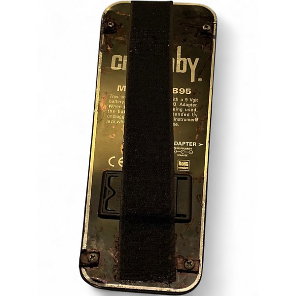 Used Dunlop GCB95 Original Crybaby Wah Effect Pedal