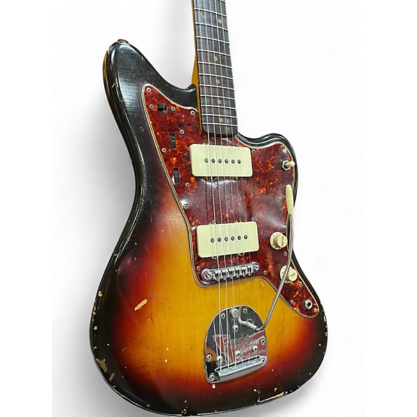 Vintage 1964 Fender Jazzmaster Sunburst Solid Body Electric Guitar