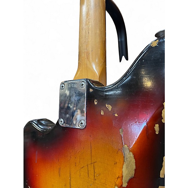 Vintage 1964 Fender Jazzmaster Sunburst Solid Body Electric Guitar
