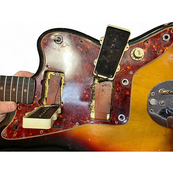 Vintage 1964 Fender Jazzmaster Sunburst Solid Body Electric Guitar