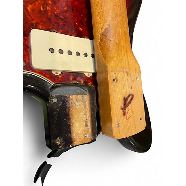 Vintage 1964 Fender Jazzmaster Sunburst Solid Body Electric Guitar