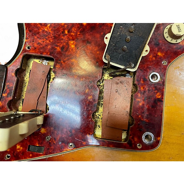 Vintage 1964 Fender Jazzmaster Sunburst Solid Body Electric Guitar