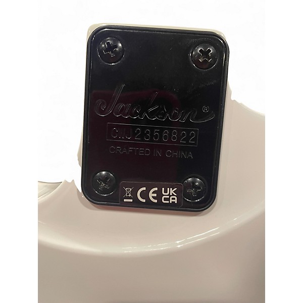 Used Jackson JS11 Snow White Solid Body Electric Guitar