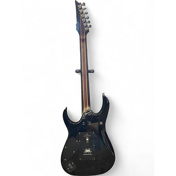 Used Ibanez RG6PFGMLTD GYSER BLUE BURST Solid Body Electric Guitar