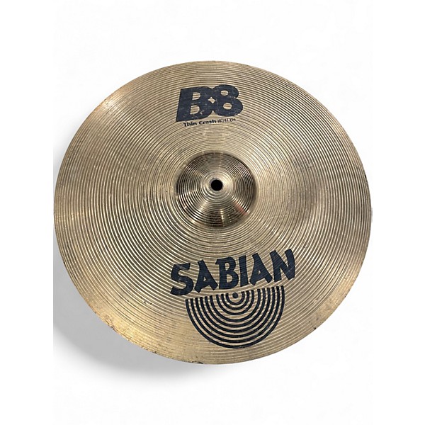 Used SABIAN 16in B8 Thin Crash Cymbal