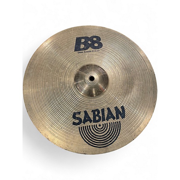 Used SABIAN 16in B8 Thin Crash Cymbal