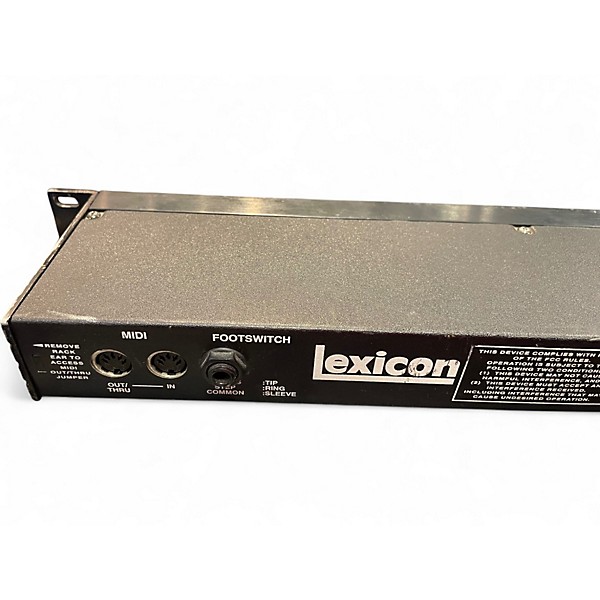 Used Lexicon reflex Effect Pedal Package