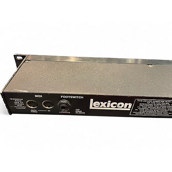 Used Lexicon reflex Effect Pedal Package