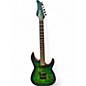 Used Schecter Guitar Research DIAMOND SERIES CR-6 Green Solid Body Electric Guitar