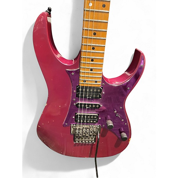Used 1993 Ibanez RG550 FUSCHIA Solid Body Electric Guitar