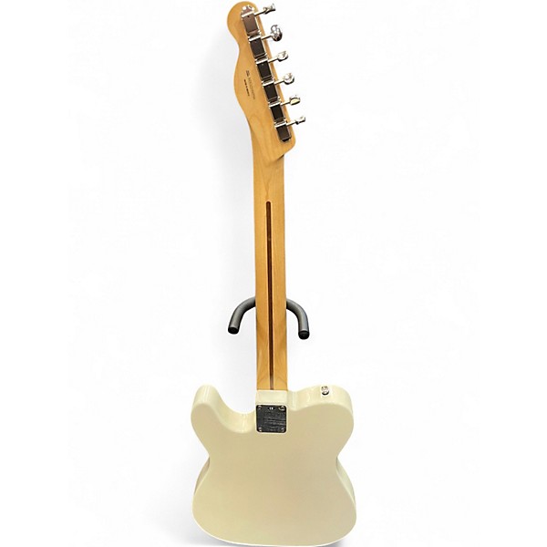 Used Fender Player Telecaster Antique White Solid Body Electric Guitar