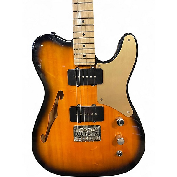 Used Squier Vintage Modified Cabronita Telecaster 2 Color Sunburst Solid Body Electric Guitar