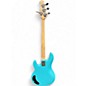 Used Sterling by Music Man RAY2 Electric Blue Electric Bass Guitar