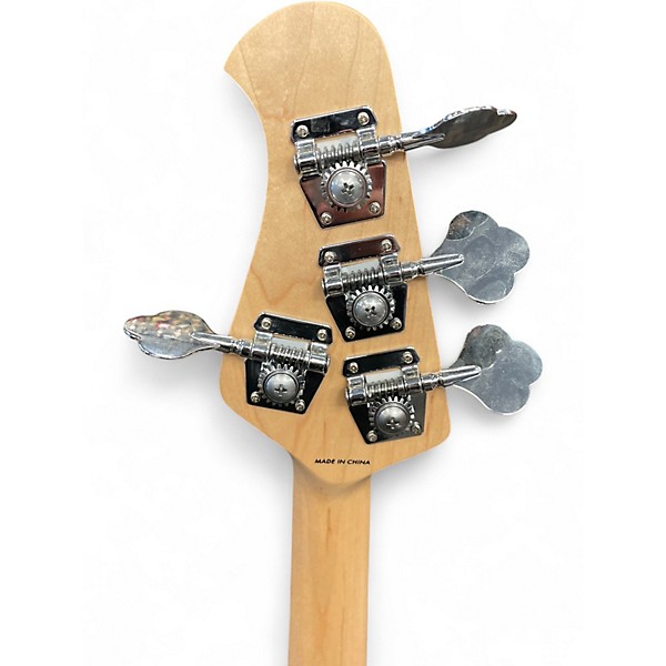 Used Sterling by Music Man RAY2 Electric Blue Electric Bass Guitar