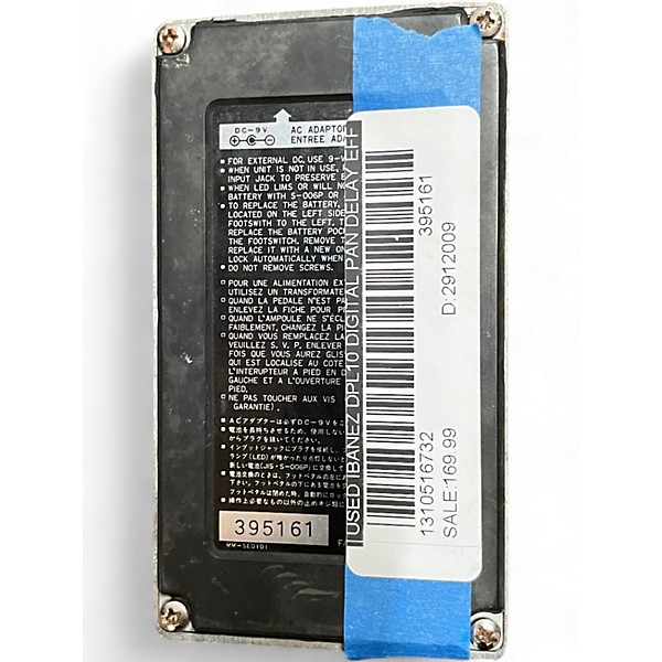 Used Ibanez DPL10 Digital Pan Delay Effect Pedal