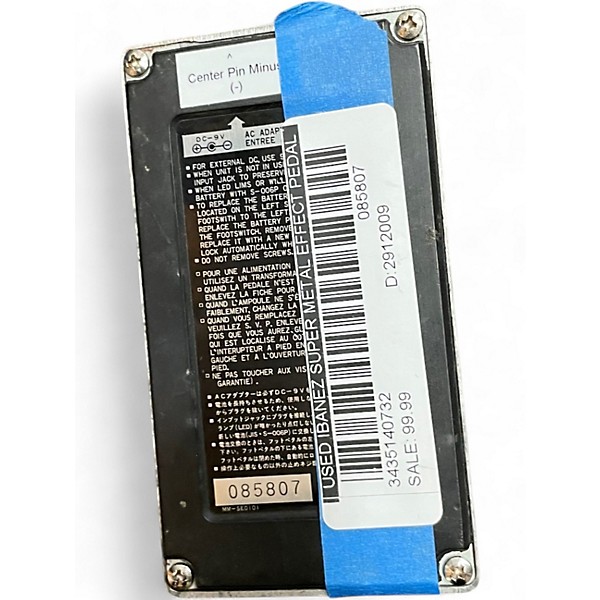 Used Ibanez Super Metal Effect Pedal