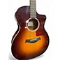 Used Taylor 214CE Deluxe 2 Color Sunburst Acoustic Electric Guitar