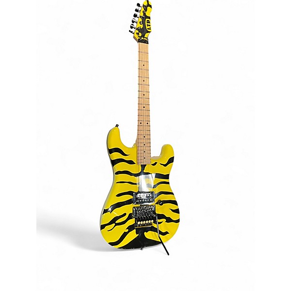 Used ESP LTD GL200MT Black and Yellow Solid Body Electric Guitar