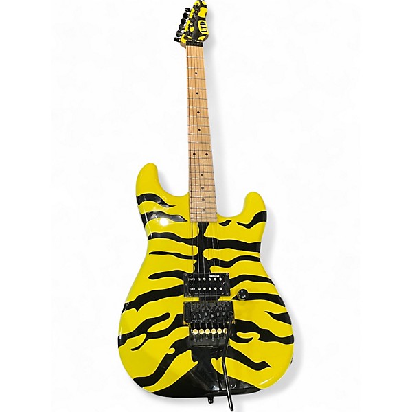 Used ESP LTD GL200MT Black and Yellow Solid Body Electric Guitar