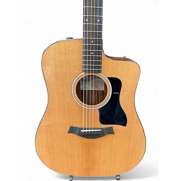 Used Taylor 210CE PLUS Natural Acoustic Electric Guitar