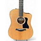Used Taylor 210CE PLUS Natural Acoustic Electric Guitar