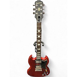 Used Epiphone SG Standard Worn Cherry Solid Body Electric Guitar