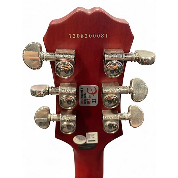 Used Epiphone SG Standard Worn Cherry Solid Body Electric Guitar