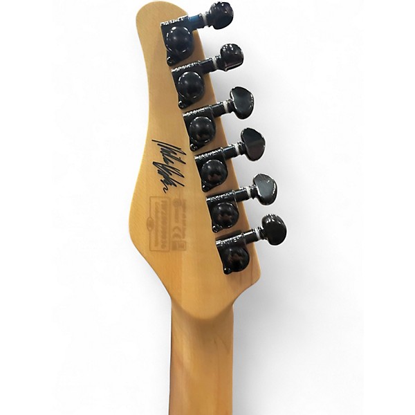 Used Schecter Guitar Research Miles Dimitri Crimson Red Burst Solid Body Electric Guitar