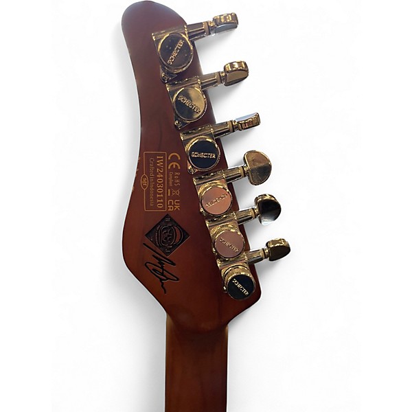 Used Schecter Guitar Research Nick Johnston signaturePT Atomic frost Solid Body Electric Guitar