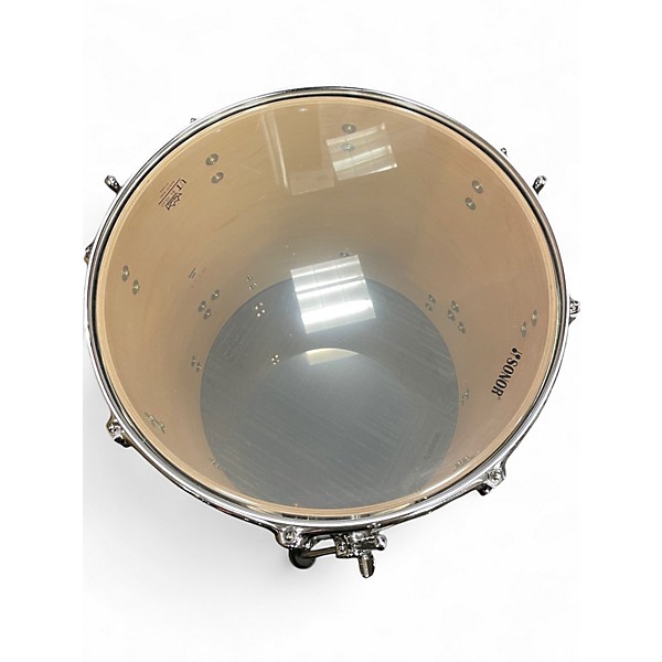 Used SONOR 3 Piece SESSION NORTH AMERICAN MAPLE WITH 200 SERIES TOM STAND CHERRY MAHOGANY Drum Kit