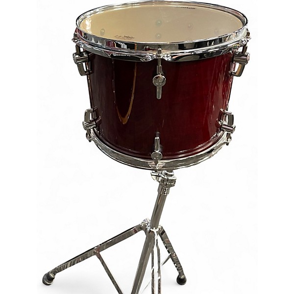 Used SONOR 3 Piece SESSION NORTH AMERICAN MAPLE WITH 200 SERIES TOM STAND CHERRY MAHOGANY Drum Kit