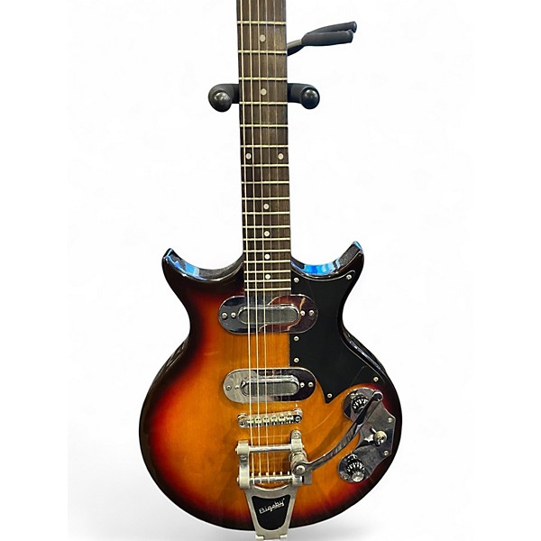 Used Eastwood Marksman V 2 Color Sunburst Solid Body Electric Guitar