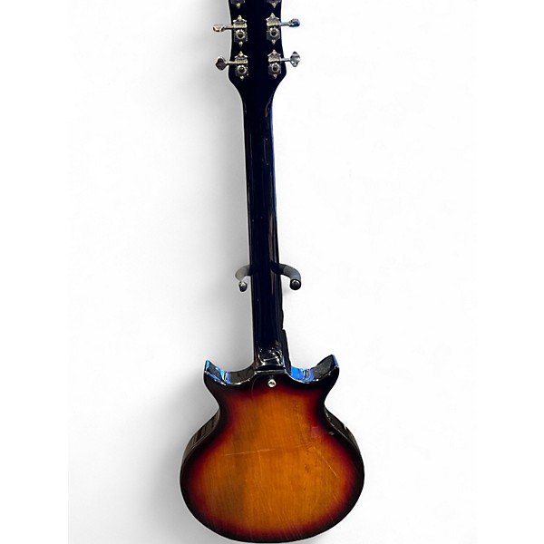 Used Eastwood Marksman V 2 Color Sunburst Solid Body Electric Guitar