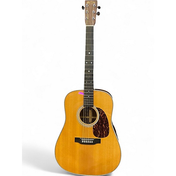 Used 2001 Martin HD28 Natural Acoustic Guitar
