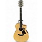 Used Taylor 214CE Deluxe Natural Acoustic Electric Guitar thumbnail