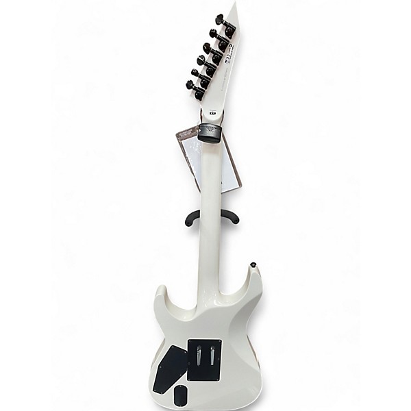 Used ESP LTD M1000 White Solid Body Electric Guitar