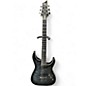 Used Schecter Guitar Research Hellraiser C1 Hybrid Trans Black Solid Body Electric Guitar thumbnail