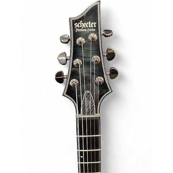 Used Schecter Guitar Research Hellraiser C1 Hybrid Trans Black Solid Body Electric Guitar