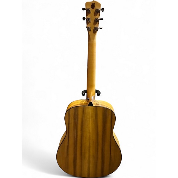 Used Breedlove Oregon Dreadnought Natural Acoustic Electric Guitar