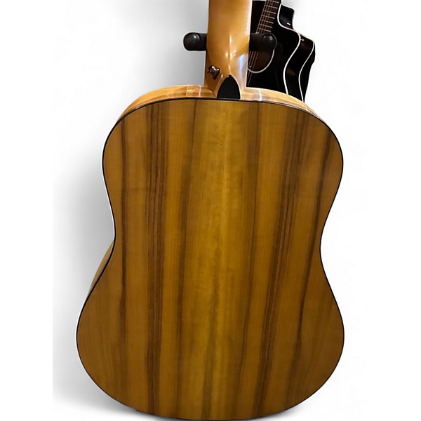 Used Breedlove Oregon Dreadnought Natural Acoustic Electric Guitar