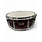 Used Pearl 5X14 Forum Series Snare Candy Apple Red Drum thumbnail