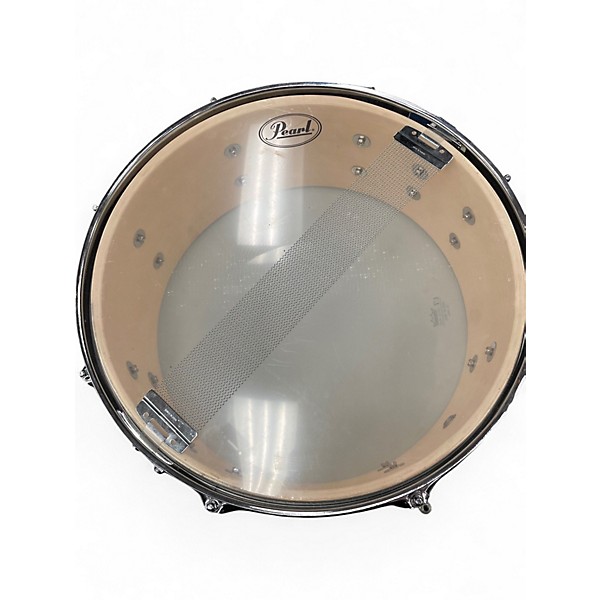 Used Pearl 5X14 Forum Series Snare Candy Apple Red Drum