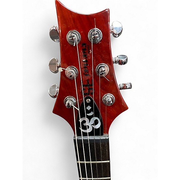 Used PRS Carlos Santana Signature SE Trans Orange Solid Body Electric Guitar