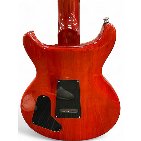 Used PRS Carlos Santana Signature SE Trans Orange Solid Body Electric Guitar