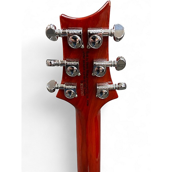 Used PRS Carlos Santana Signature SE Trans Orange Solid Body Electric Guitar