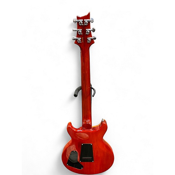 Used PRS Carlos Santana Signature SE Trans Orange Solid Body Electric Guitar