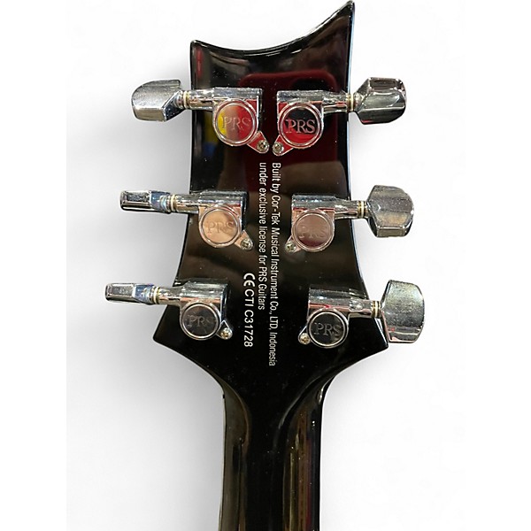 Used PRS SE Custom 24 Lake Blue Solid Body Electric Guitar