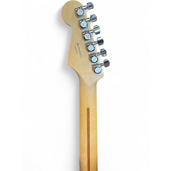 Used Fender AM DELXUE STRATOCASTER SUNBURST Solid Body Electric Guitar