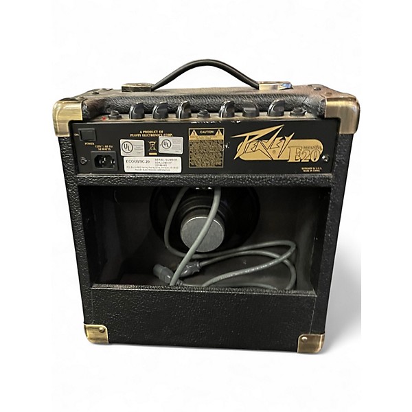 Used Peavey Ecoustic 20 Acoustic Guitar Combo Amp