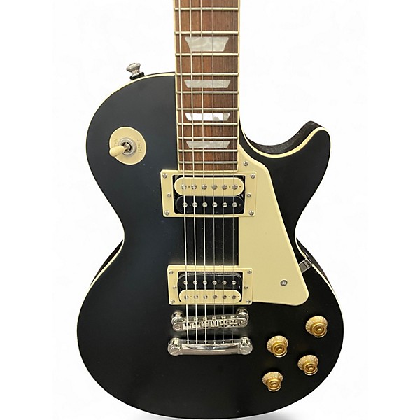 Used Epiphone Les Paul Traditional Pro IV Black Solid Body Electric Guitar